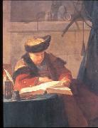 Jean Simeon Chardin Le philosophe lisant oil painting reproduction